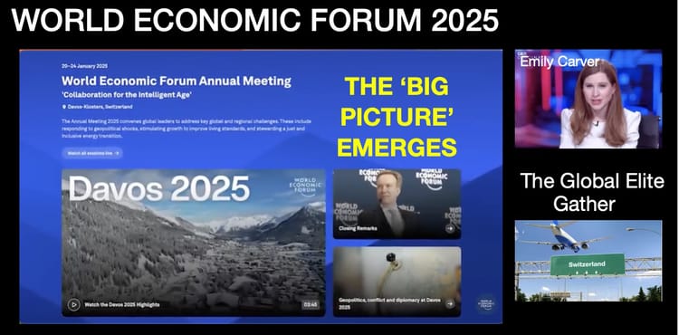 WORLD ECONOMIC FORUM (DAVOS) Announcement - January 2025 Meeting - You Won't Believe it!