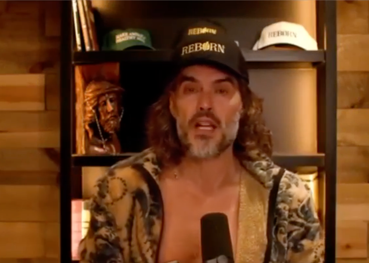 Listen to Russell Brand's grasp of scripture as he describes coming to Christ and what it means for him now and for the rest of 'The World'.'