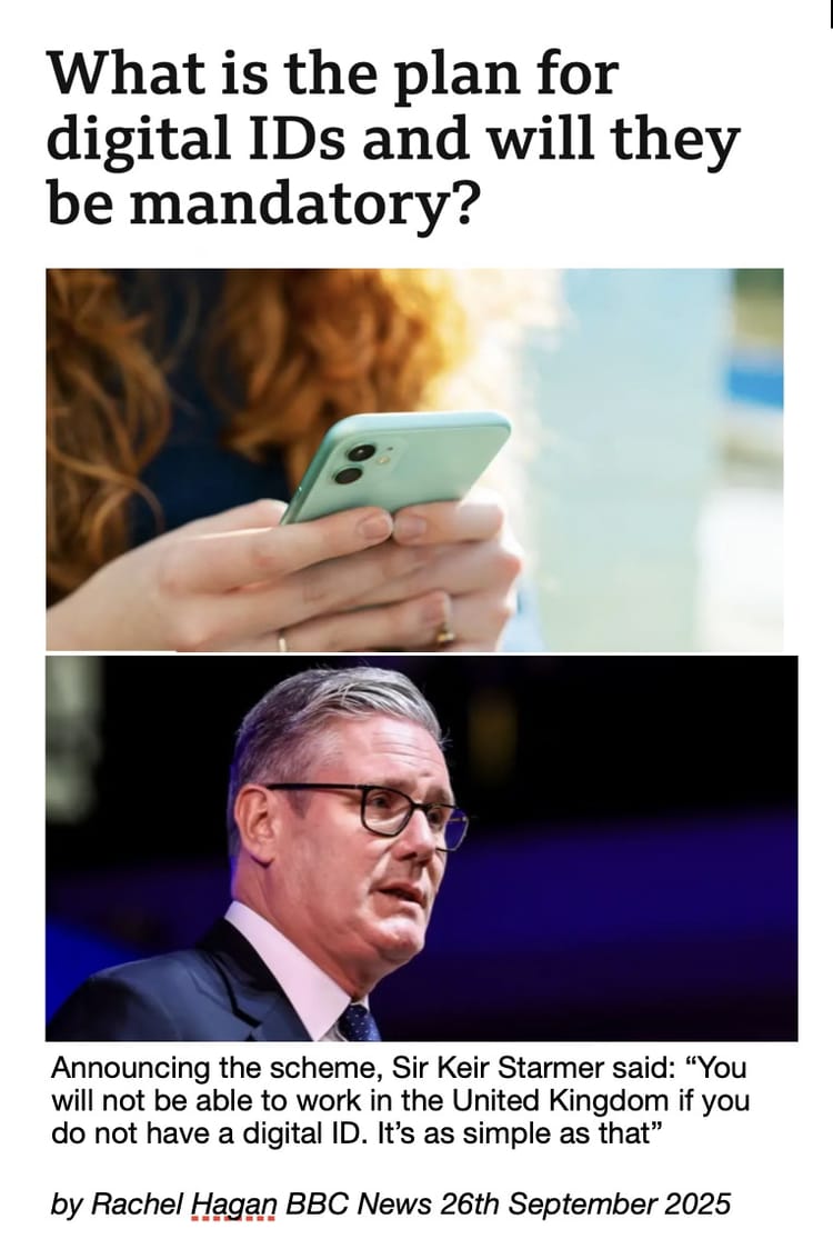 WHAT IS THE PLAN FOR DIGITAL IDs?
