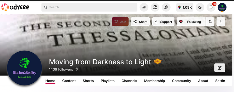 A REMINDER ABOUT THE I2R ODYSEE VIDEO CHANNEL