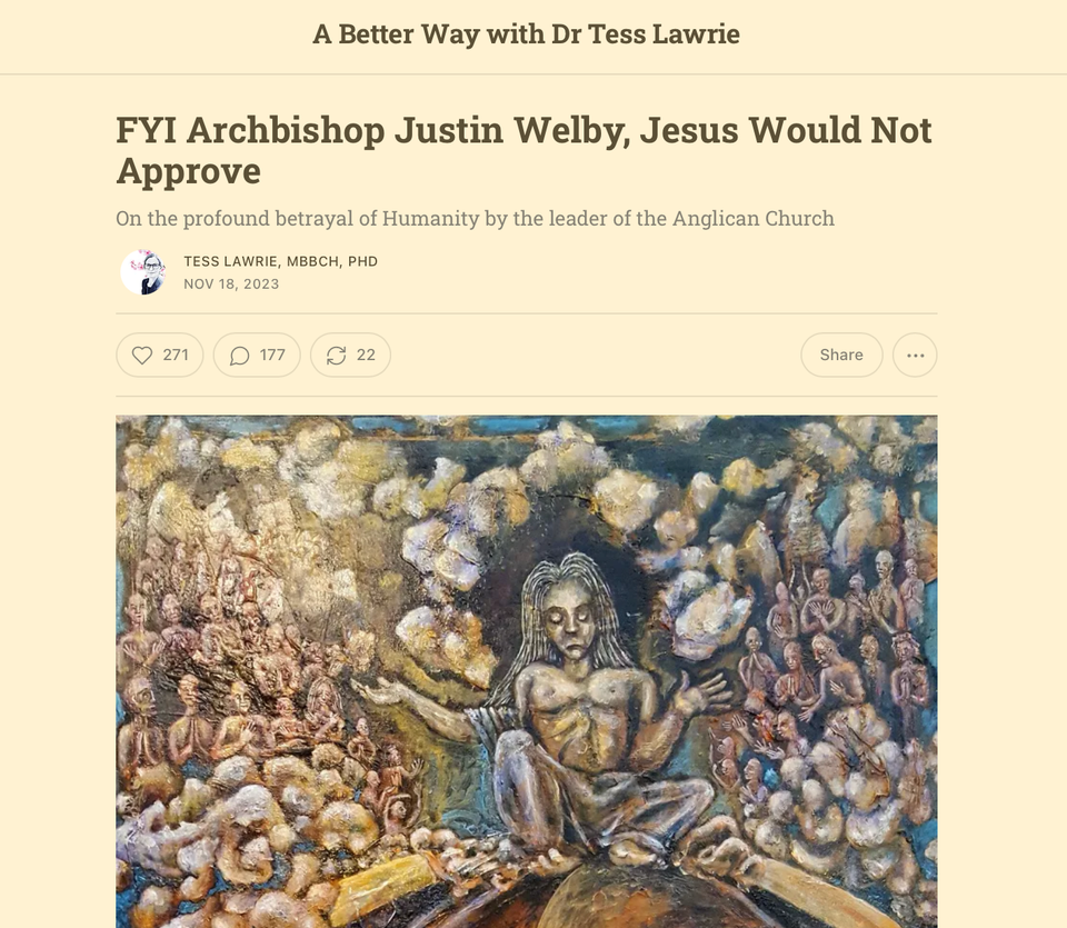 GLOBALISM - FULL SPEED AHEAD - An Urgent Comment from the I2R Substack Newsletter - 3rd November 2024 - and the "CHURCH NEEDS TO REPENT!"